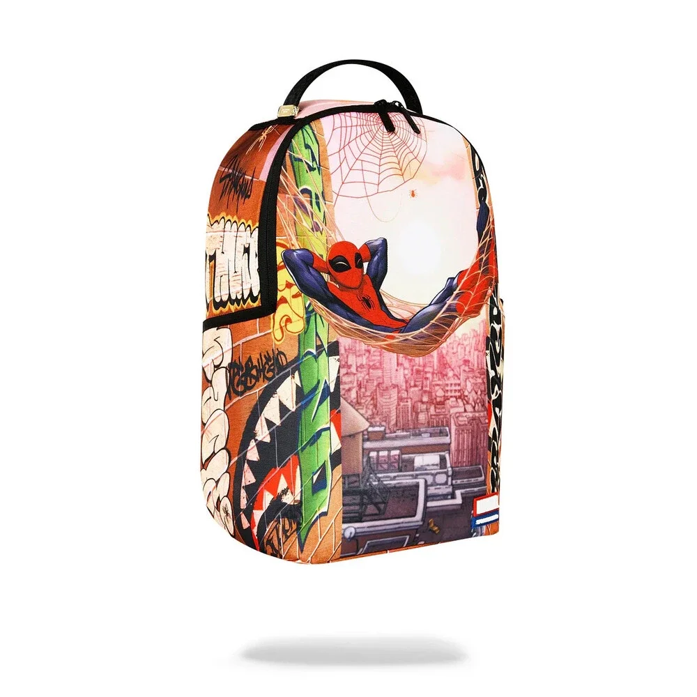 Sprayground Marvel Spiderman Chillin Unisex Multi Graphic Shoulder Strap SPR287